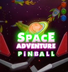 Playooza Space Adventure Pinball Game