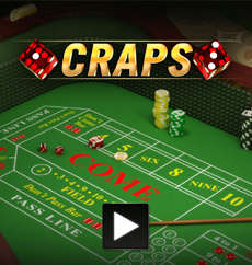Playooza Craps Casino Game